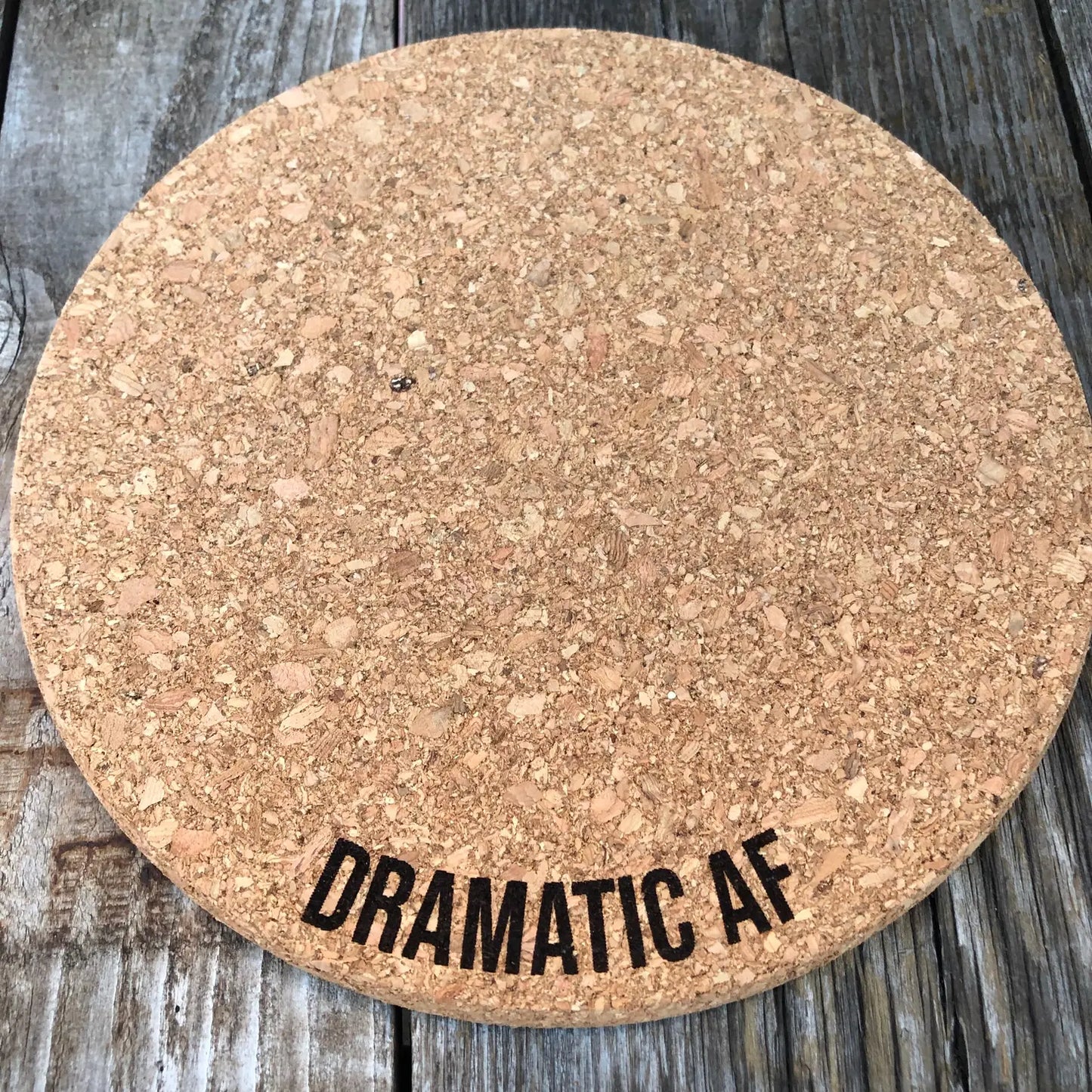 Dramatic AF - Cork Plant Mat