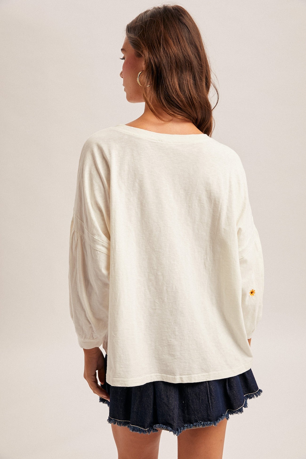 Phoebe Daisy Embroidered Top