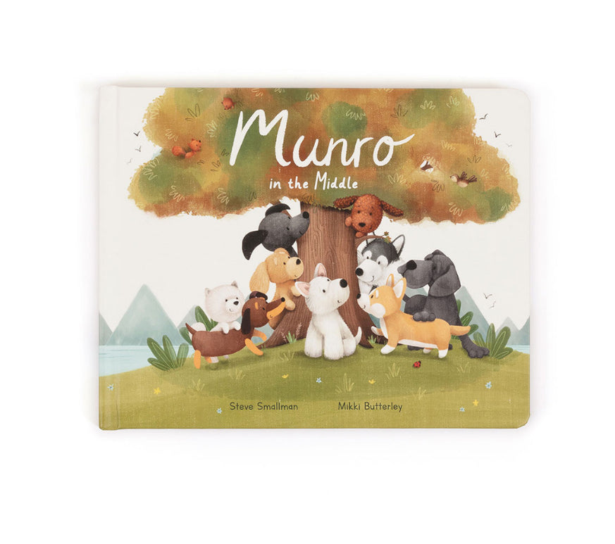 Munro In The Middle Book | JellyCat Board Book
