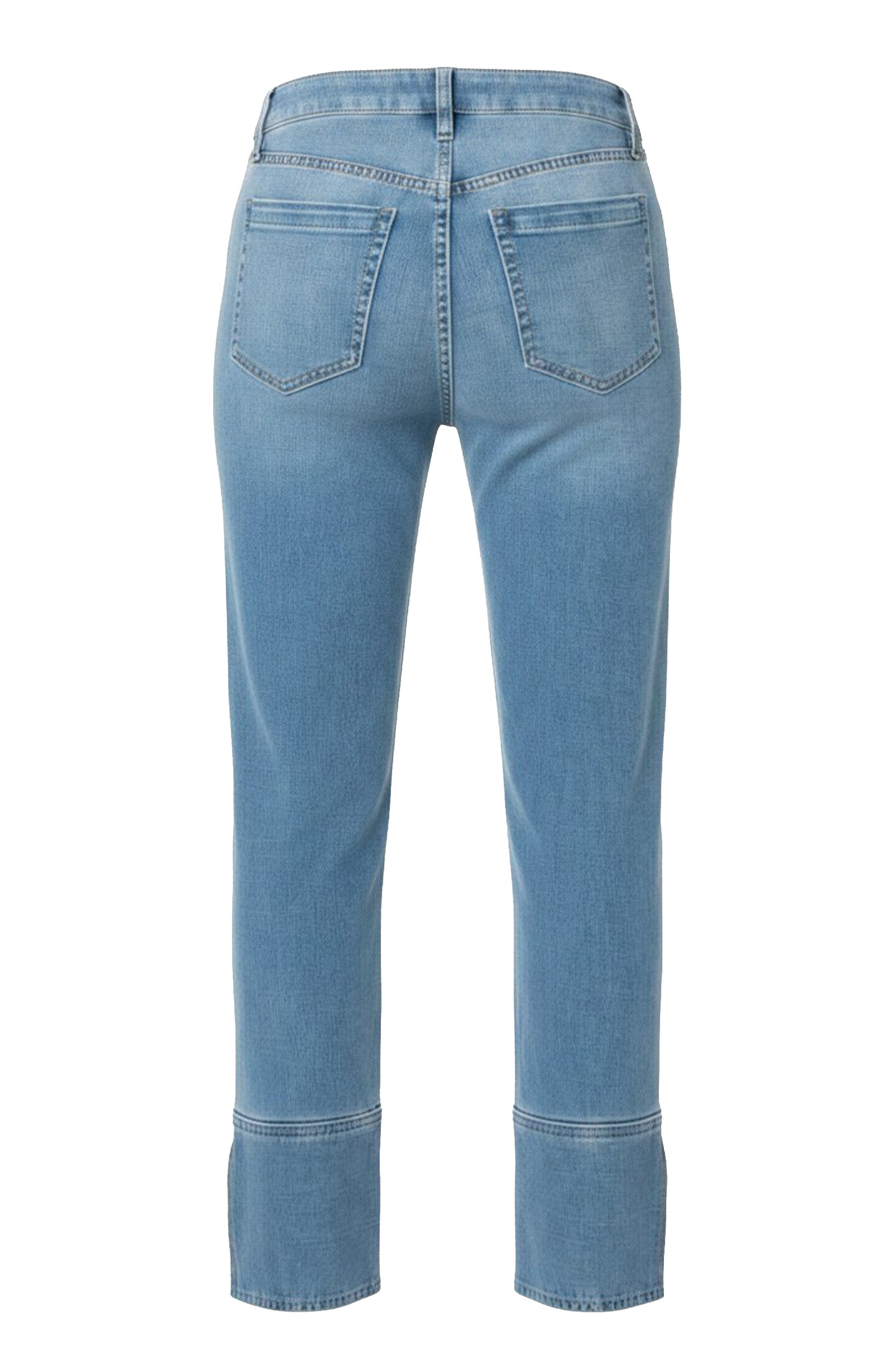 Liverpool Kennedy Straight W/ Cuff + Slit | Cowboy Sky
