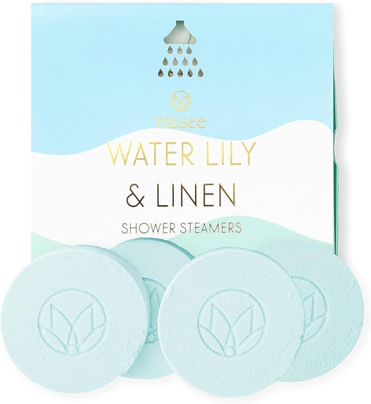 Water Lily + Linen Shower Steamers