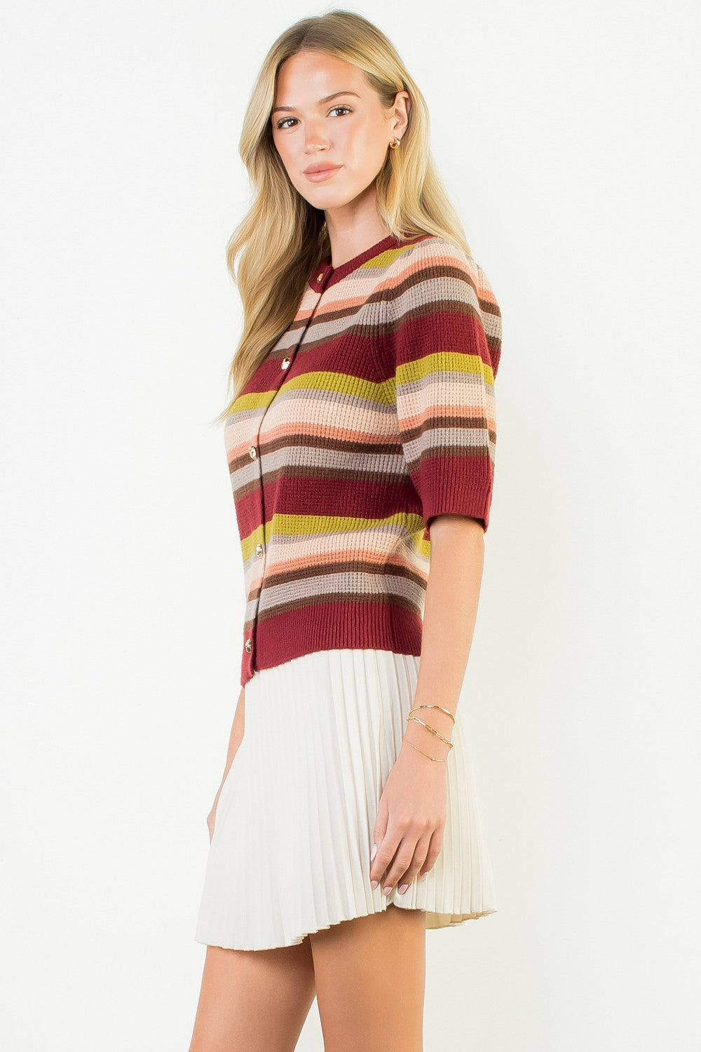 Kristie Stripe Cardigan