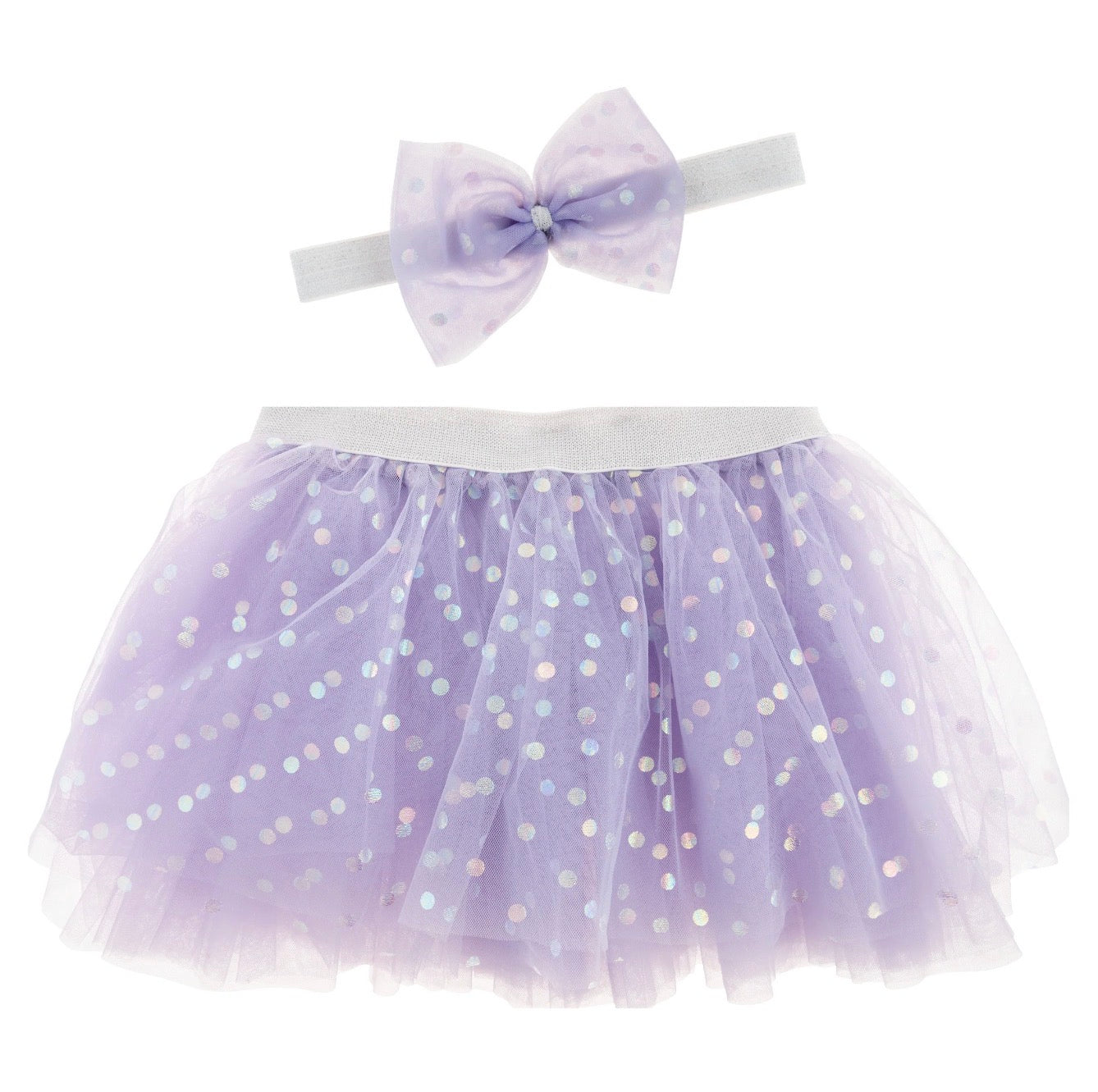 Tutu And Headband Set | Purple