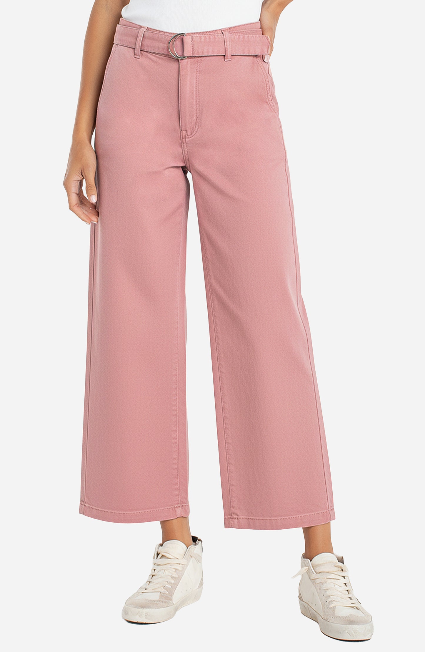 Liverpool Stride Wide Leg | Misty Blush