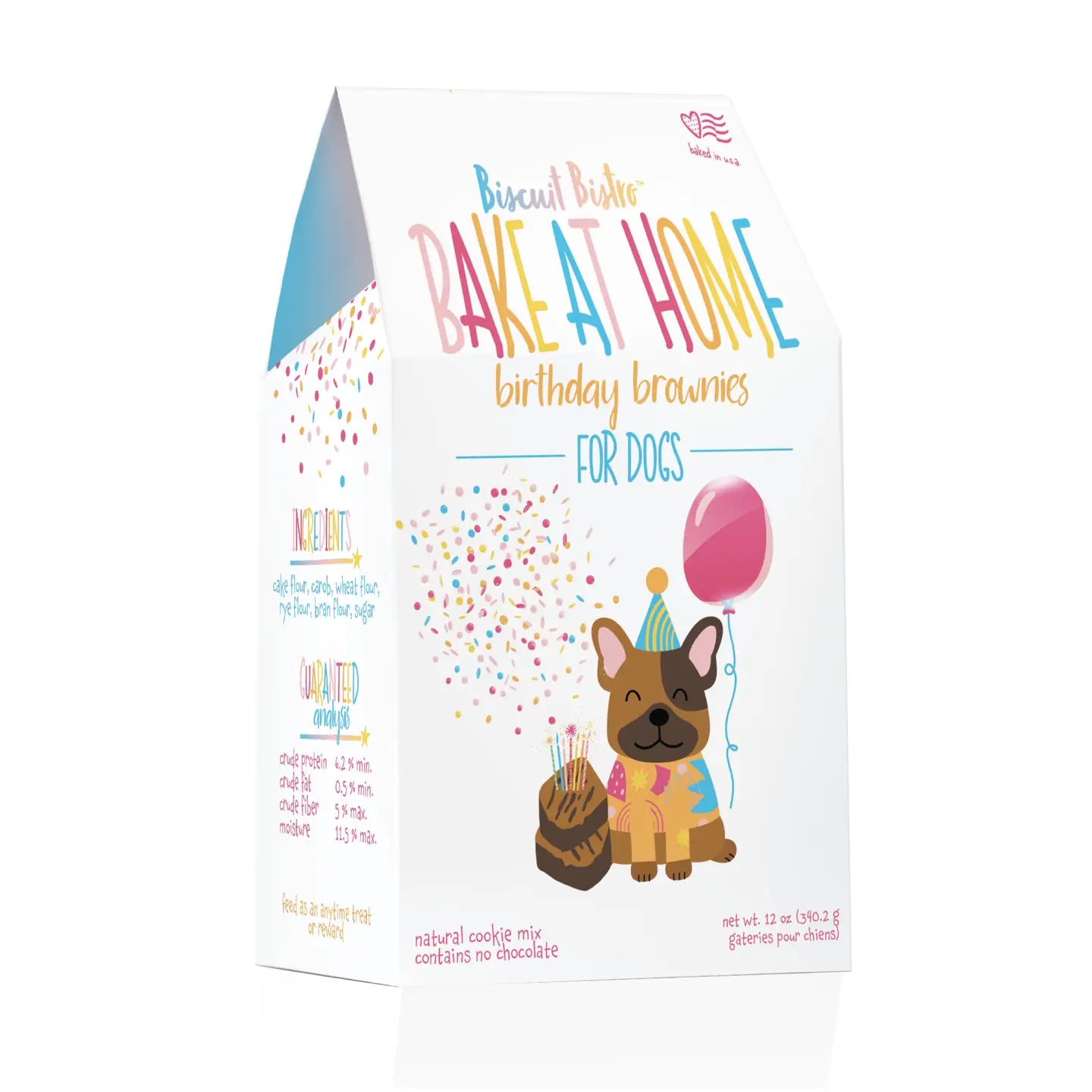 Bake At Home Dog Treat Kits | Birthday Brownies 