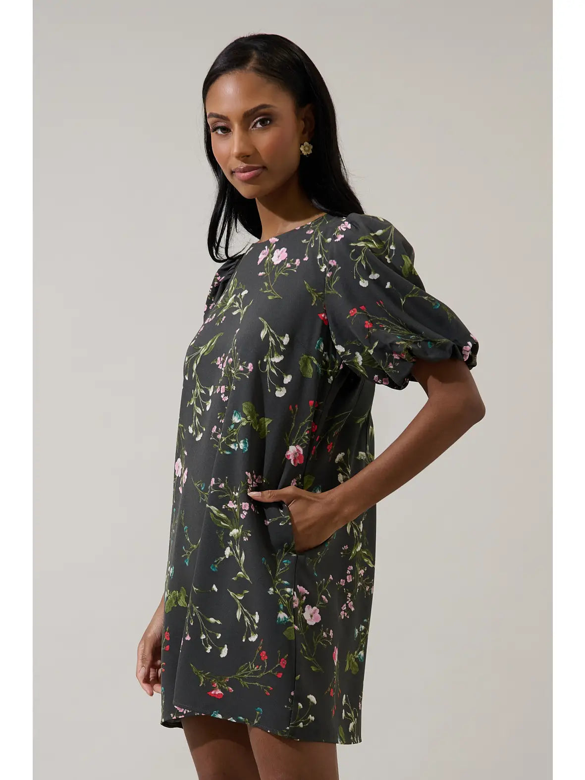 Jilly Floral Shift Dress