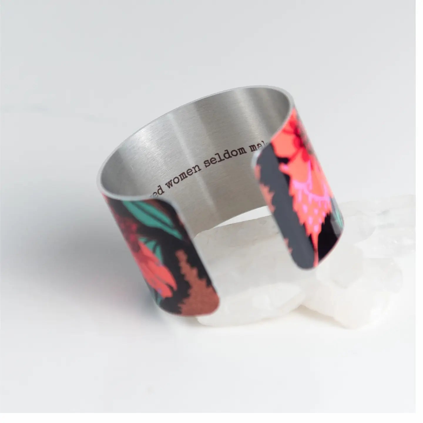 Fire Lily Statement Cuff