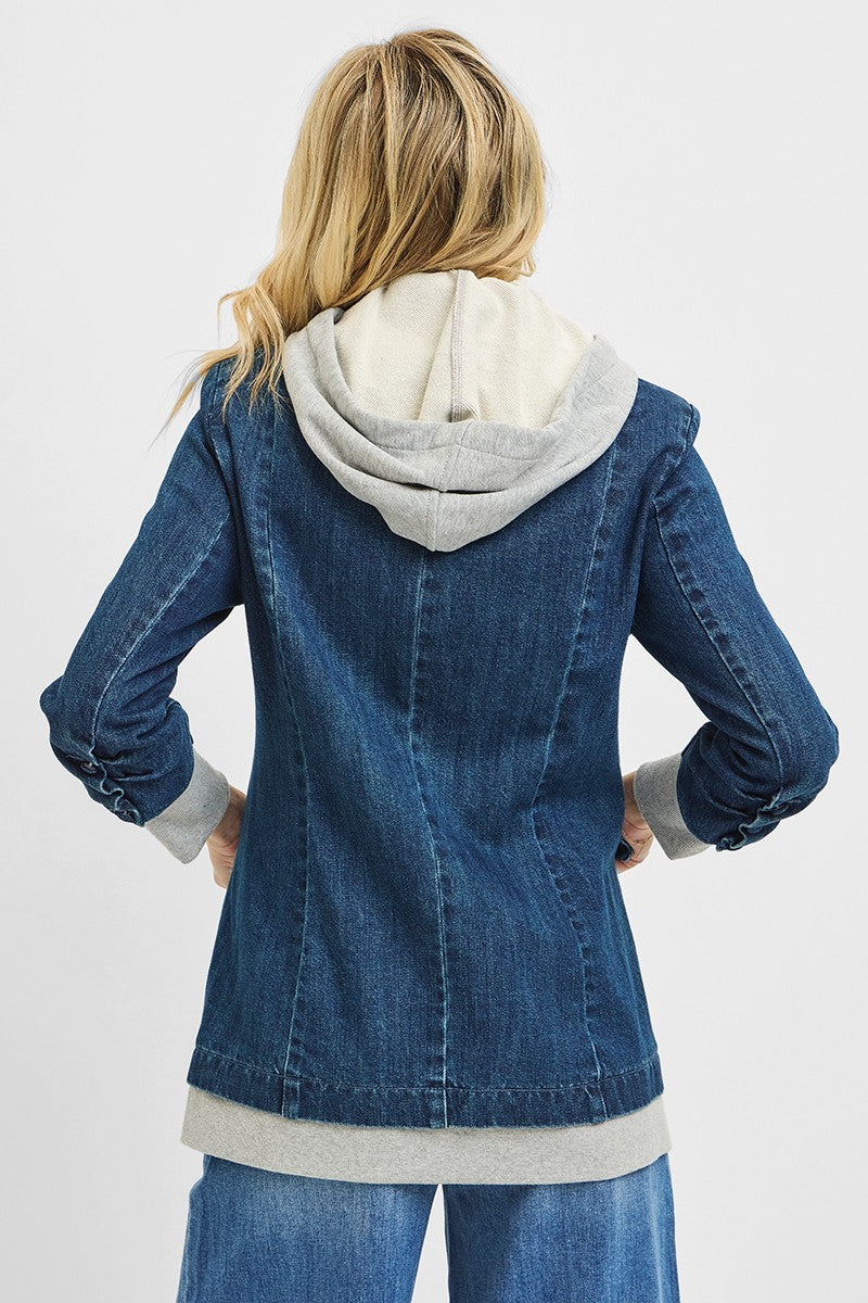 Risen Blazer With Hoodie Jacket