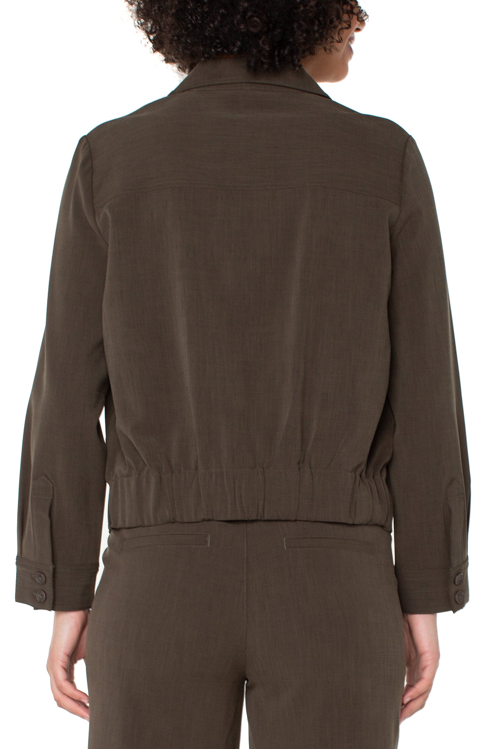Liverpool Popover Shirt | Black Olive