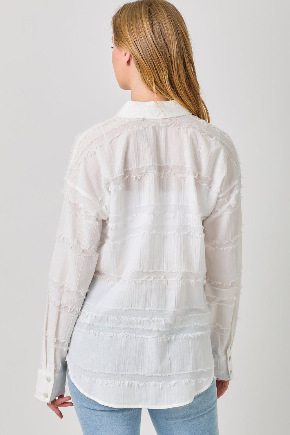 Eloise Textured Gauze Shirt