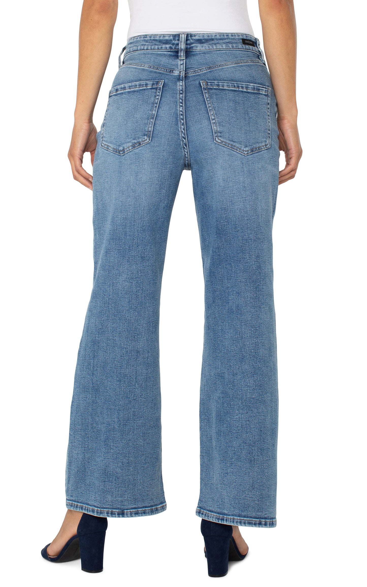 Liverpool Stride HR Wide Leg | Carbon Canyon