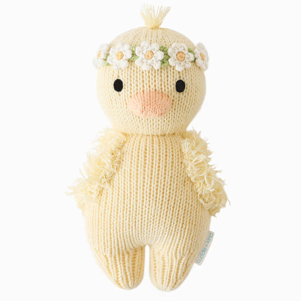 Baby Duckling (ivory floral) | Cuddle + Kind