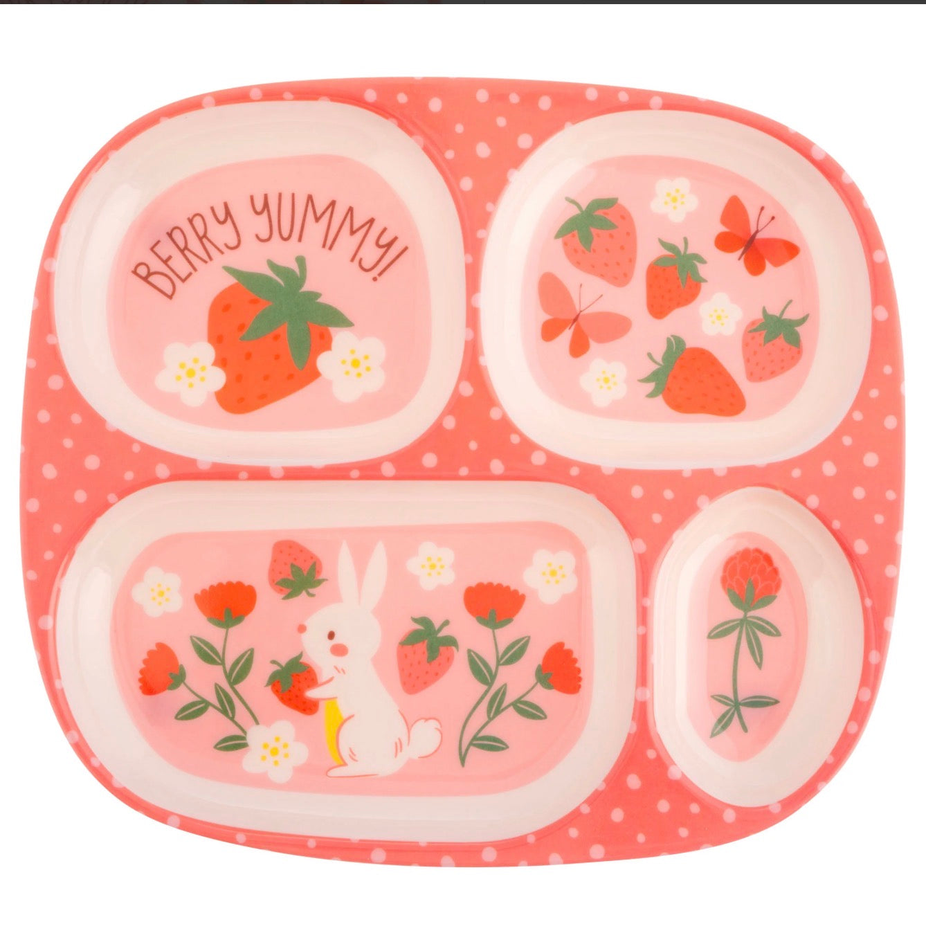 Melamine Food Trays | Strawberry