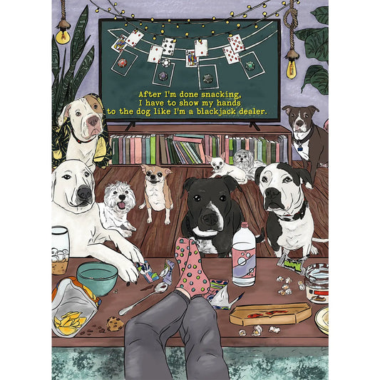 After I'm Done Snacking- Blackjack Dealer | Jigsaw Puzzles