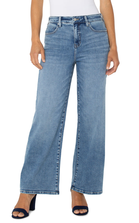 Liverpool Stride HR Wide Leg | Carbon Canyon