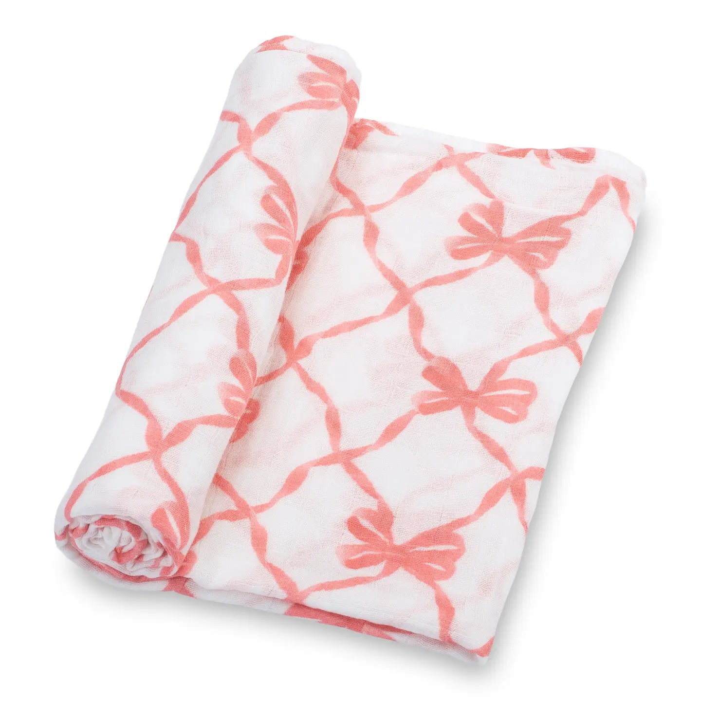 Bow Baby Swaddle Blanket