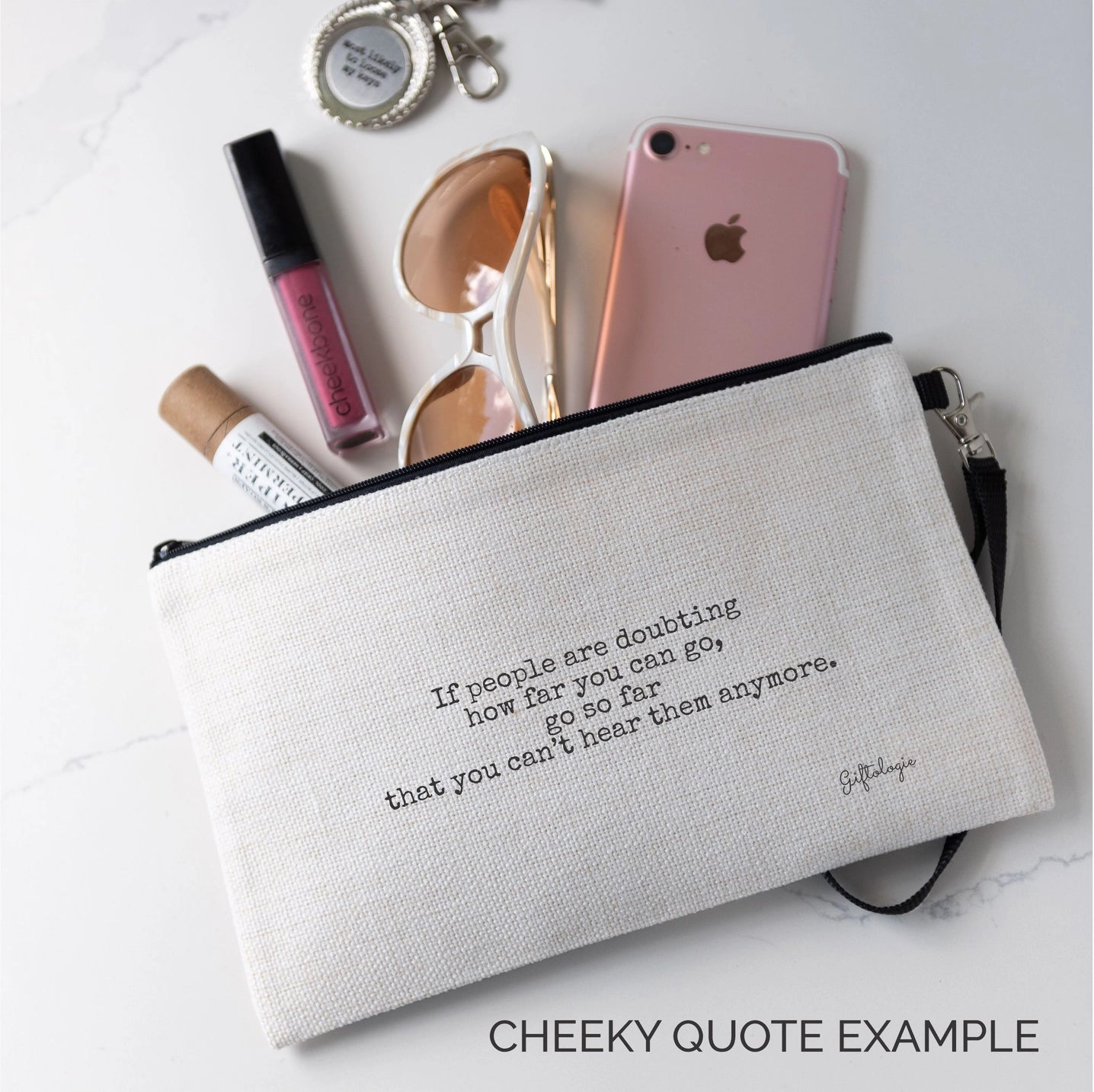 Jade Zippered Bag