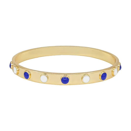 Mada Blue + White Bracelet