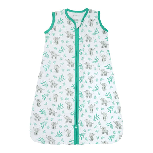 Elephant Baby Sleep Sack, 100% Organic Cotton