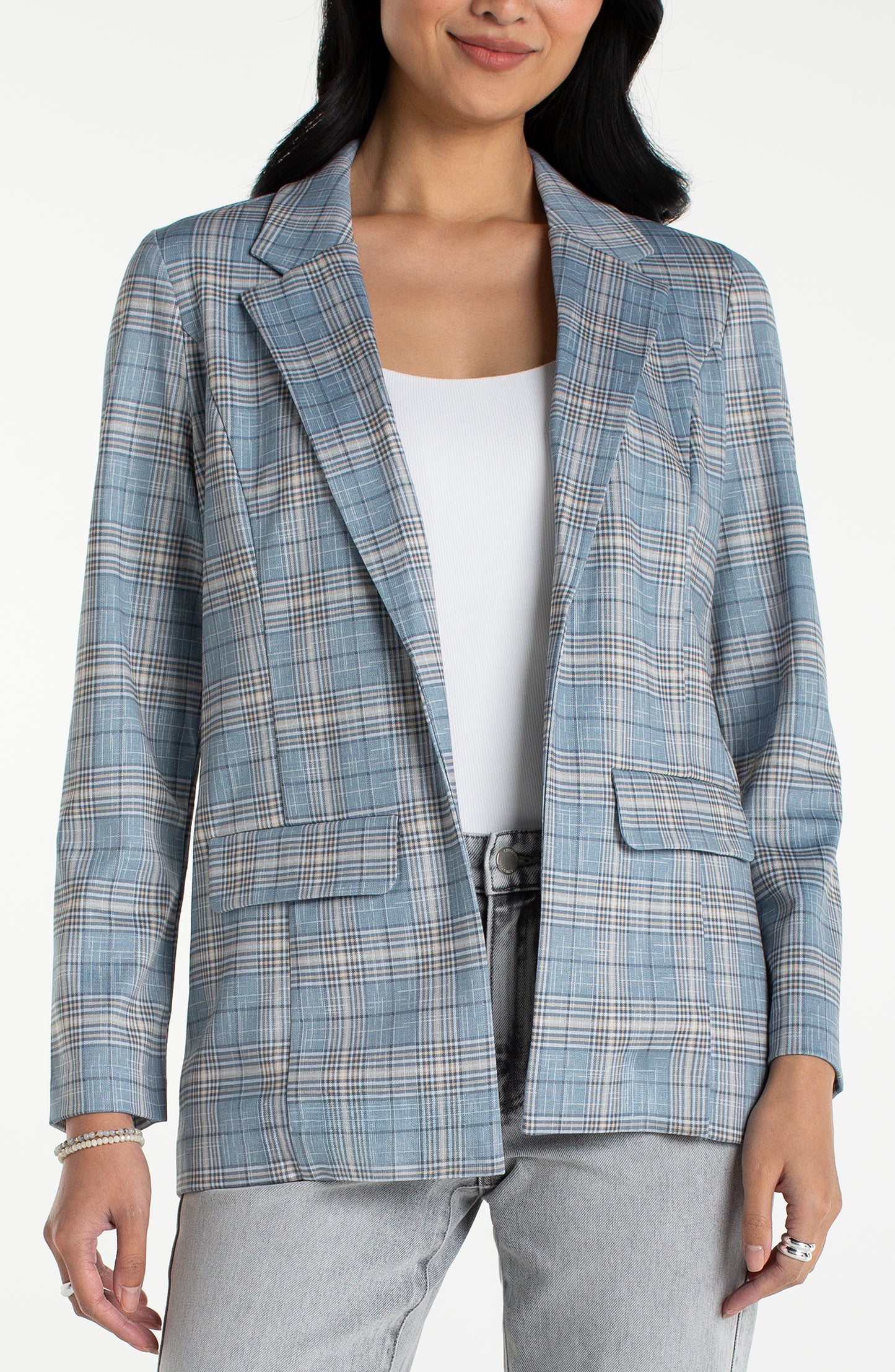 Liverpool Boyfriend Blazer | Shadow Blue
