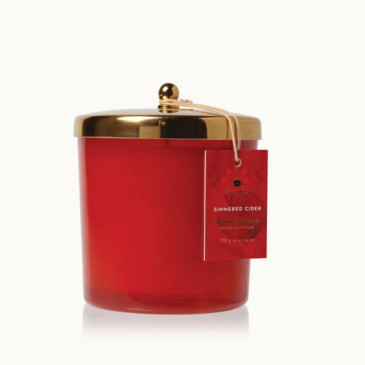 Simmered Cider Harvest Red Poured Candle
