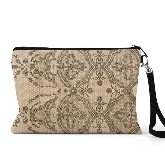 Cross Stitch Zippered Bag