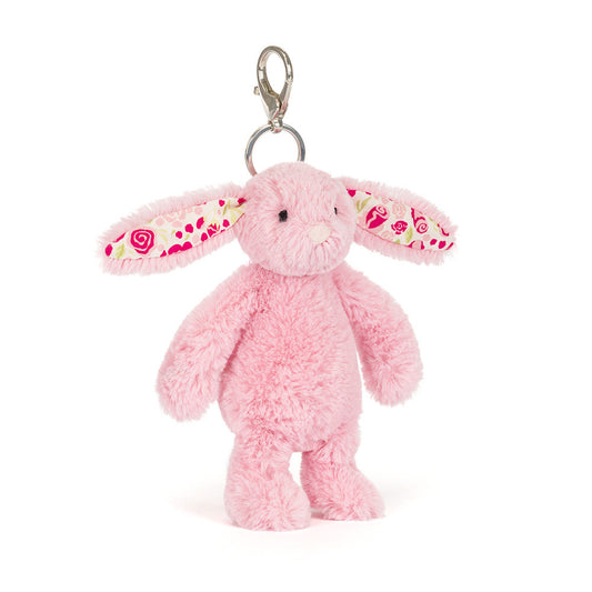 Blushkin Blossom Bunny Bag Charm | JellyCat