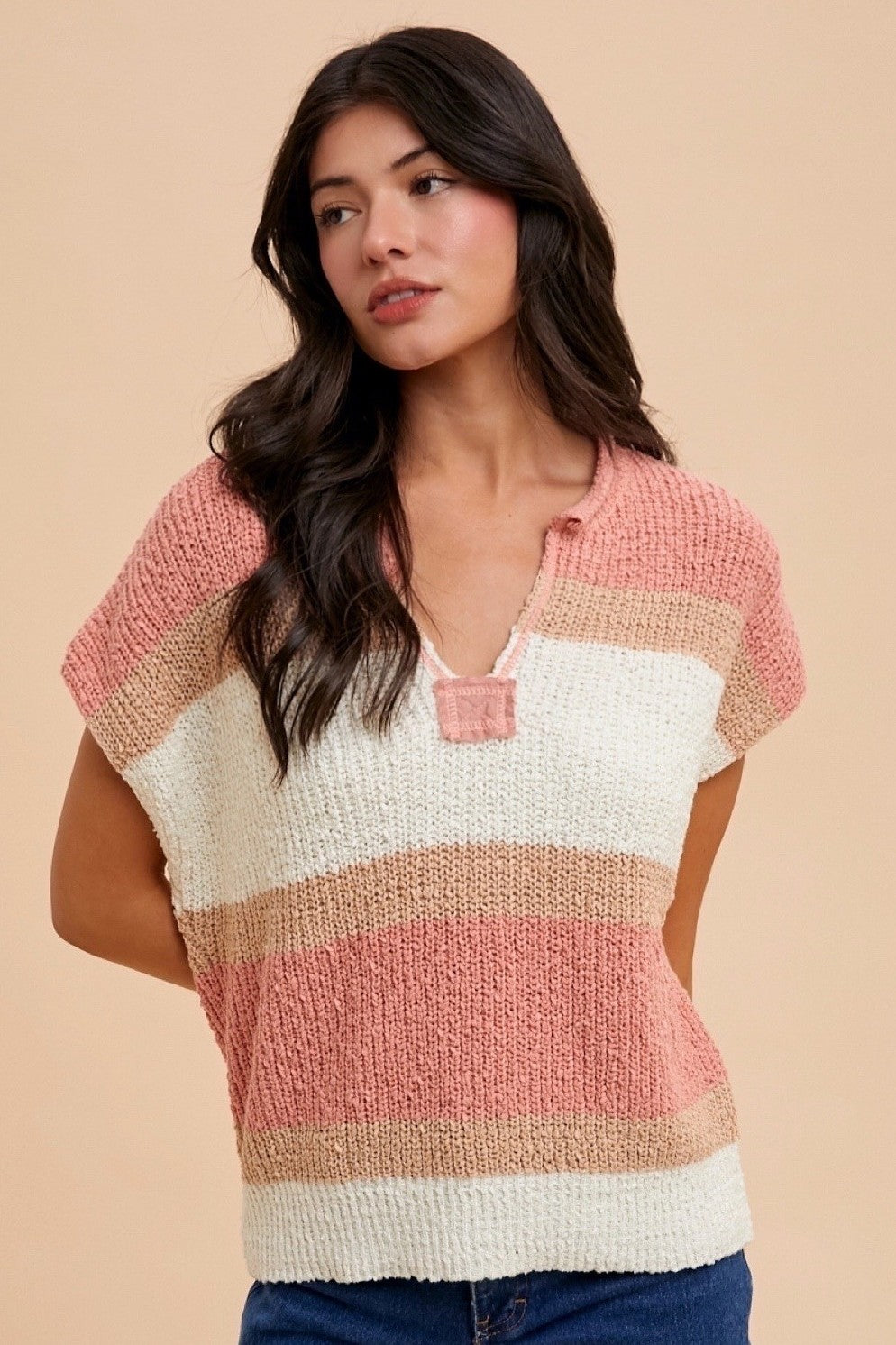 Dakota Gauge Stripe Top