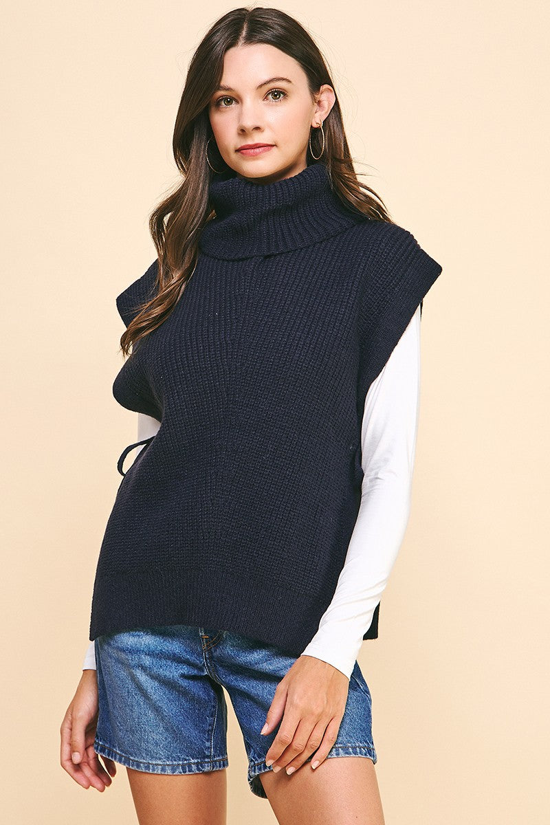 Jessica Sweater Vest | Navy