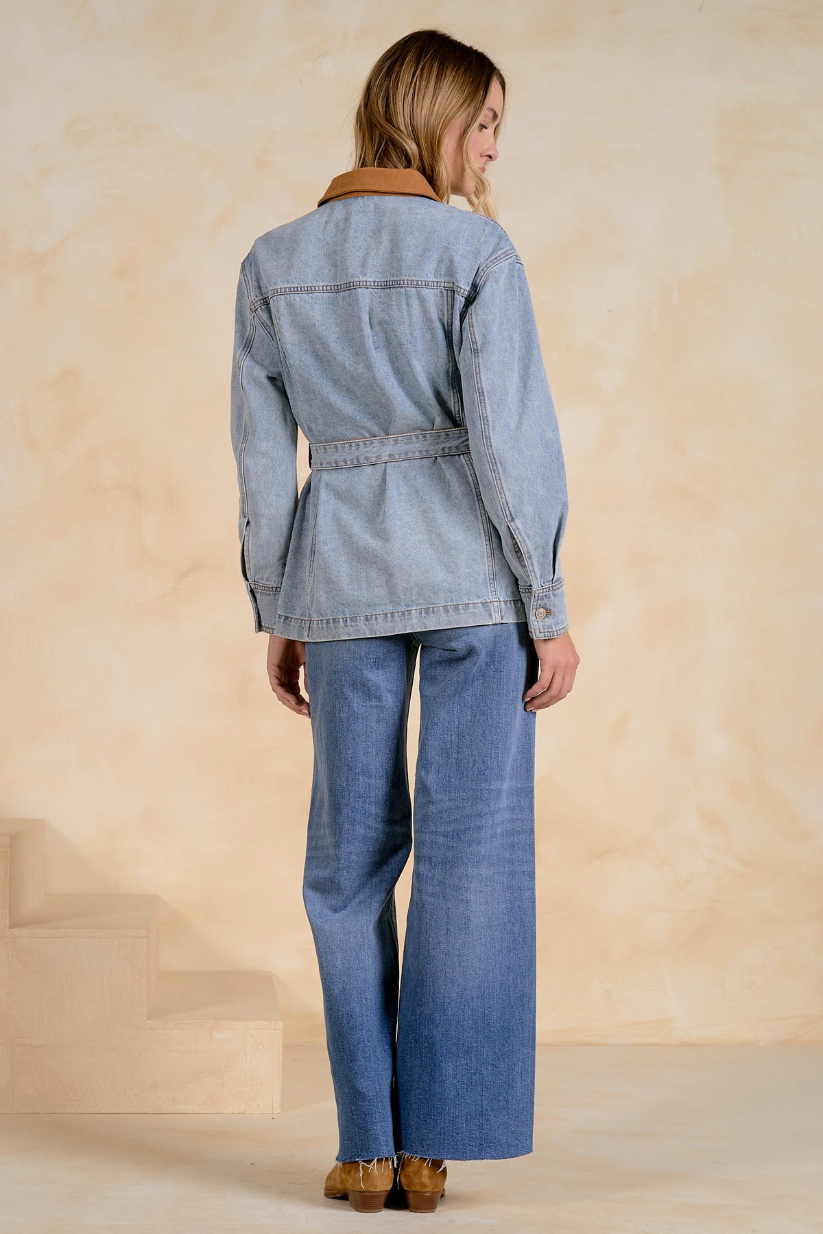Rachel Tie Waist Barn Jacket