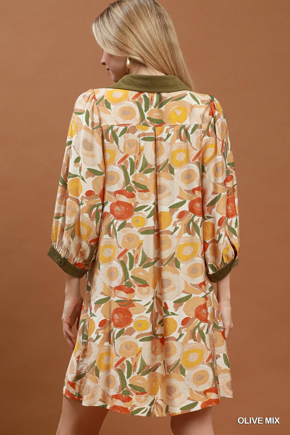 Elle Mix Floral Dress