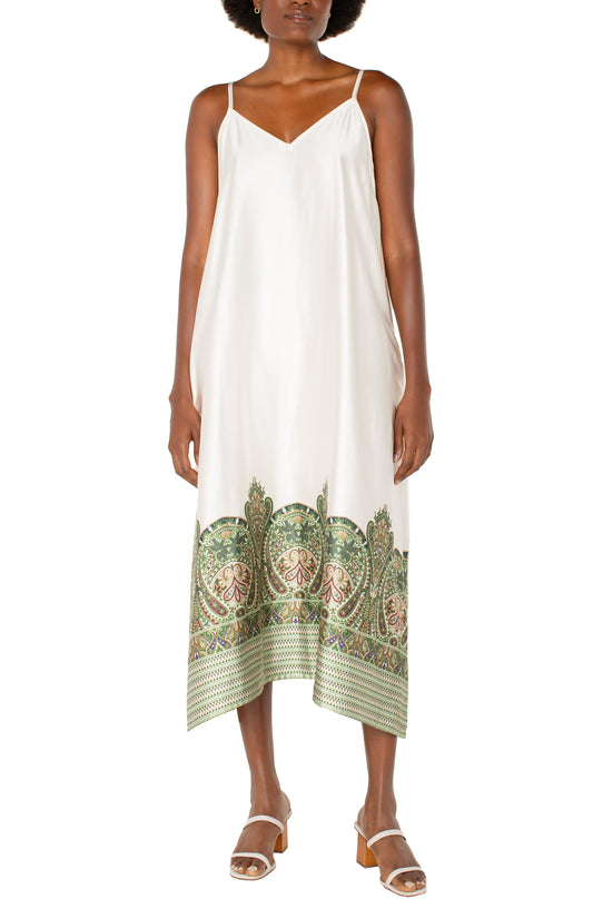 Liverpool Spaghetti Strap Maxi Dress 