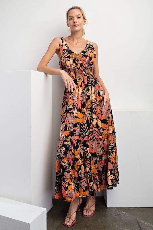 Lyla Floral Maxi Dress 