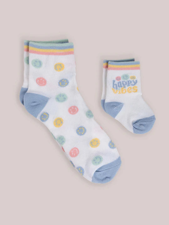 Mama & Me Sock Sets | Happy Vibes