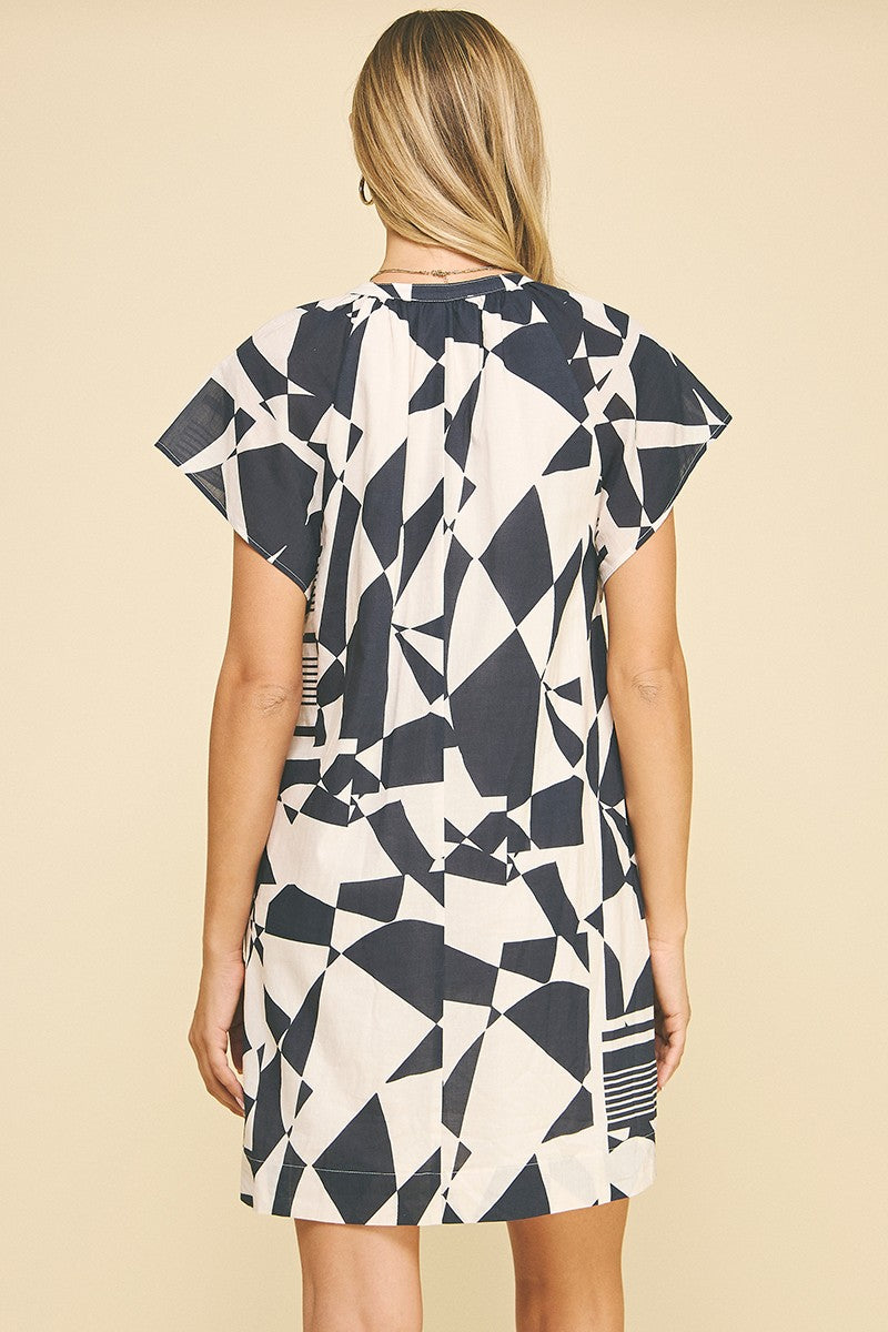 Ashlee Printed Dress