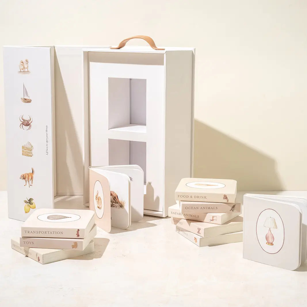 Our Very Little Library Board Book Set (10 Mini Board Books)