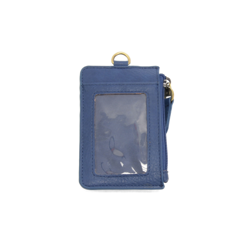 Dolly Small Card Wallet with Keyring | Navy