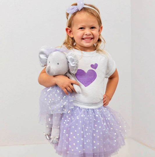 Tutu And Headband Set | Purple