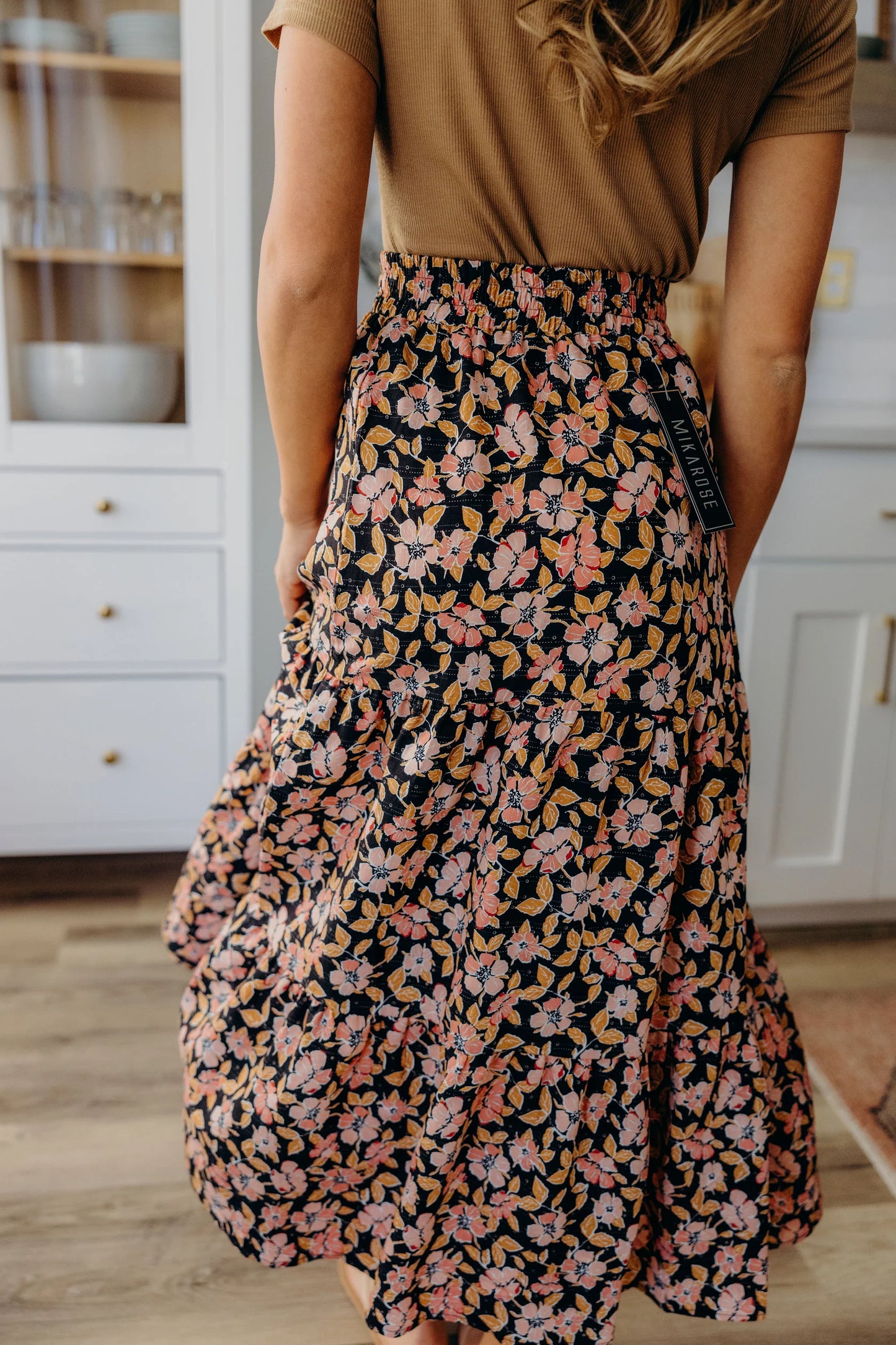 Marilyn Floral Maxi Skirt