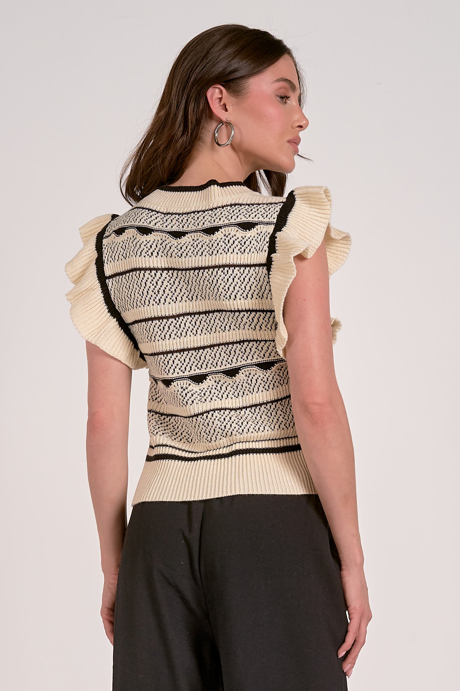 Angelina Crochet Vest