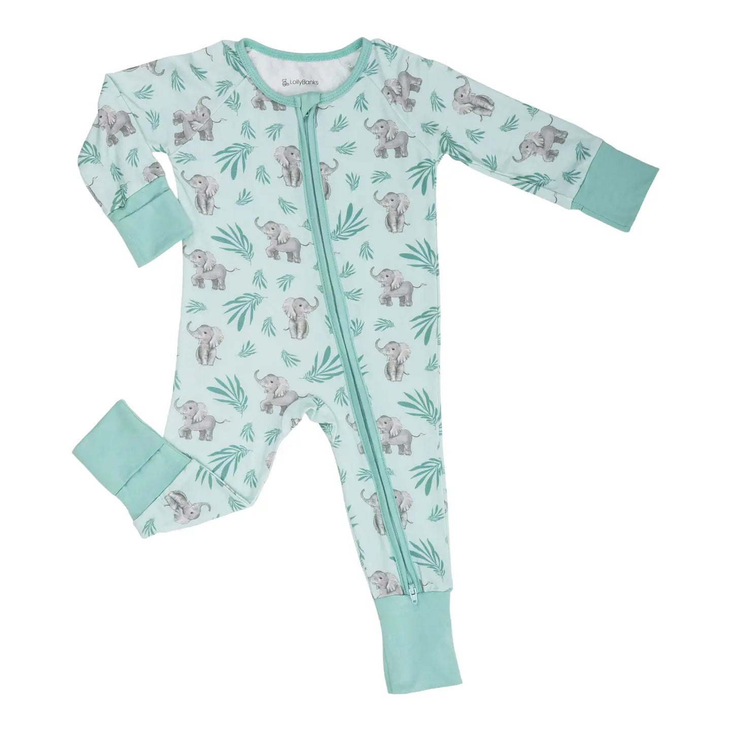 Elephant Baby Bamboo Pajamas