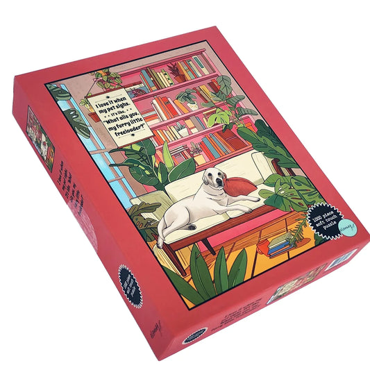 Love It When My Pet Sighs | Furry Little Freeloader | Puzzle