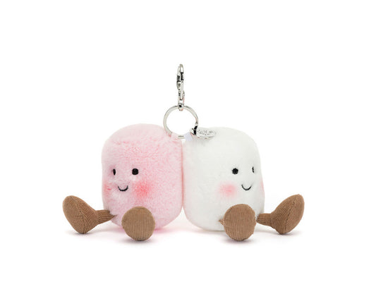Amuseables Pair of Marshmallows Bag Charm | JellyCat