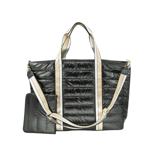 Puffer Weekender Bag | Black
