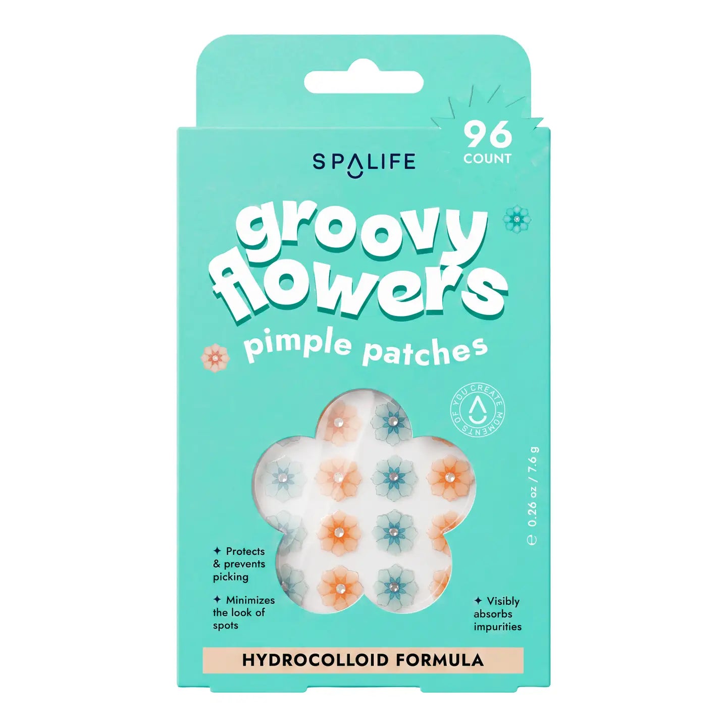 Groovy Flowers Hydrocolloid Pimple Patches