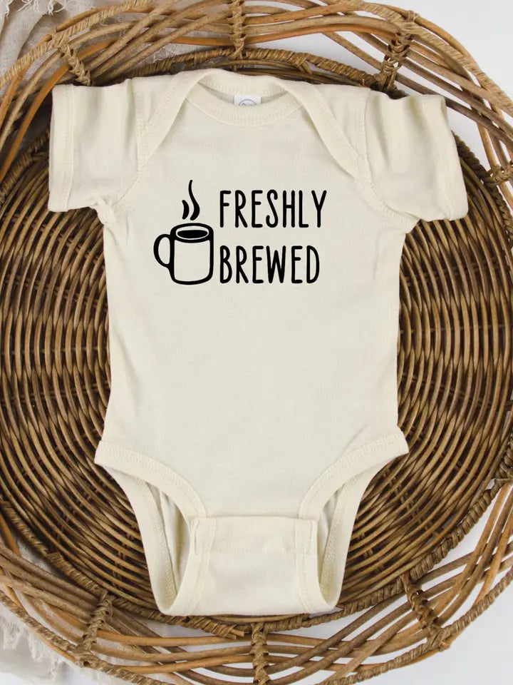 Freshly Brewed Baby Onesie