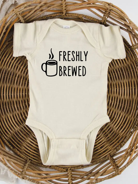 Freshly Brewed Baby Onesie