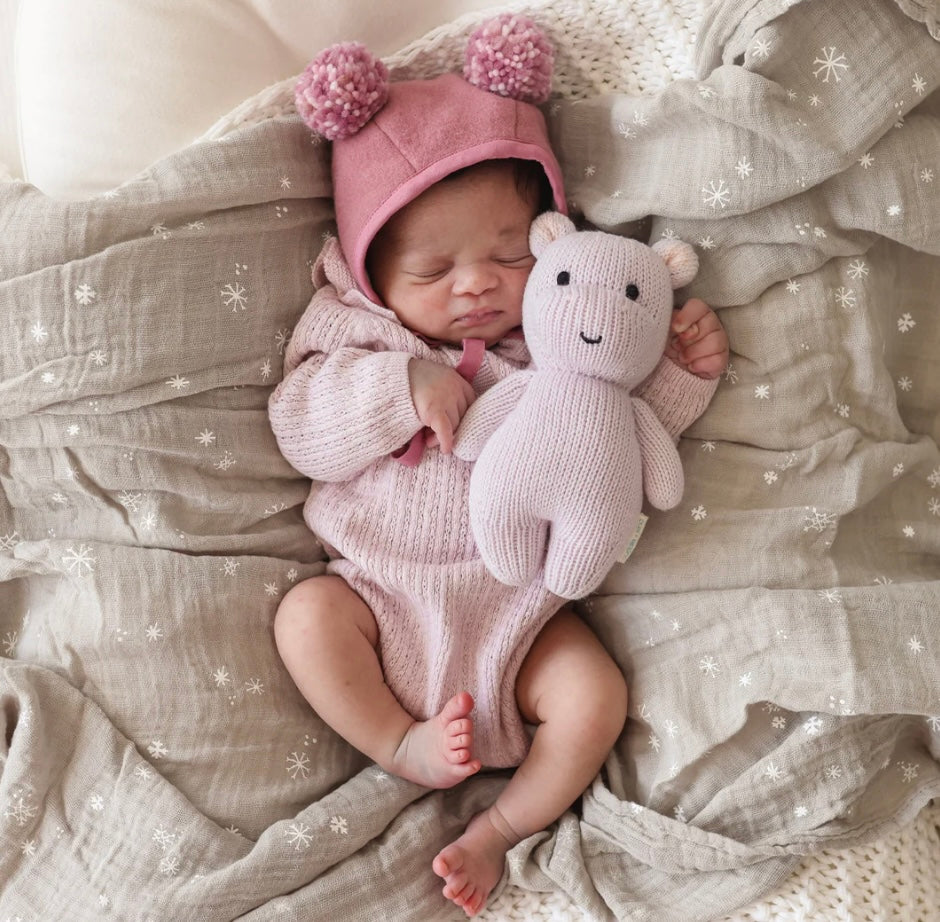 Baby Hippo Lavender | Cuddle + Kind