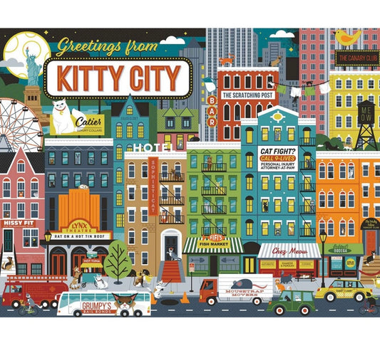 Kitty City Puzzle | 500 Piece