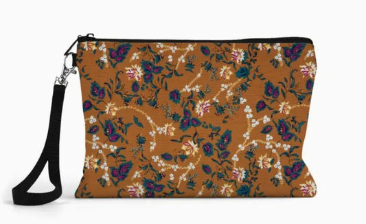 Harvest Florals Zippered Bag